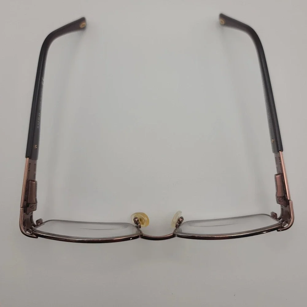 Safilo Emozioni 4342 0JSZ‎ Women's Eyeglasses Cutout Frame Only Italy 130mm